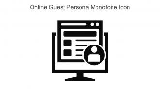 Online Guest Persona Monotone Icon In Powerpoint Pptx Png And Editable Eps Format