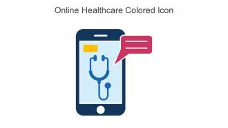 Online Healthcare Colored Icon In Powerpoint Pptx Png And Editable Eps Format