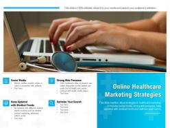 Online healthcare marketing strategies