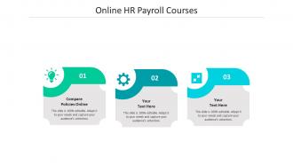 Online hr payroll courses ppt powerpoint presentation inspiration shapes cpb