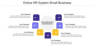 Online HR System Small Business Ppt Powerpoint Presentation Icon Images Cpb
