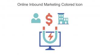 Online Inbound Marketing Colored Icon Icon In Powerpoint Pptx Png And Editable Eps Format