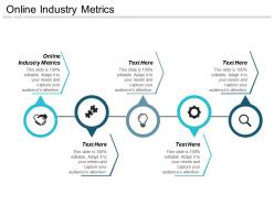 Online industry metrics ppt powerpoint presentation outline outfit cpb