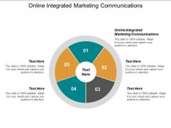Online integrated marketing communications ppt powerpoint presentation gallery show cpb
