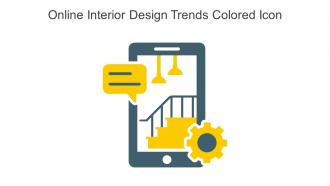 Online Interior Design Trends Colored Icon In Powerpoint Pptx Png And Editable Eps Format