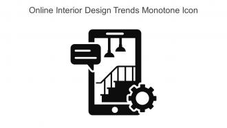 Online Interior Design Trends Monotone Icon In Powerpoint Pptx Png And Editable Eps Format