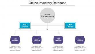 Online Inventory Database Ppt Powerpoint Presentation Show Icons Cpb