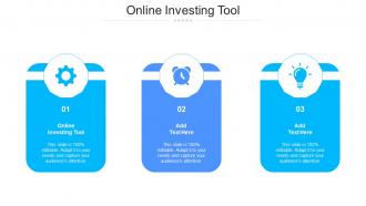 Online Investing Tool Ppt Powerpoint Presentation Portfolio Skills Cpb