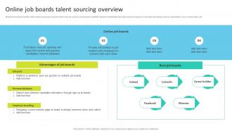 Online Job Boards Talent Sourcing Overview Talent Search Techniques For Attracting Passive