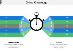 Online knowledge ppt powerpoint presentation slides graphic images cpb