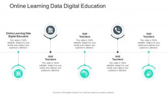 Online Learning Data Digital Education In Powerpoint And Google Slides Cpb
