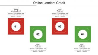 Online Lenders Credit Ppt Powerpoint Presentation Aids Inspiration Cpb