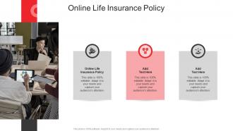 Online Life Insurance Policy In Powerpoint And Google Slides Cpb