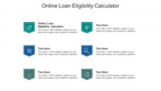 Online loan eligibility calculator ppt powerpoint presentation file images cpb