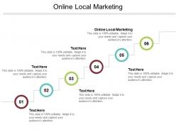 Online local marketing ppt powerpoint presentation ideas styles cpb