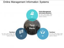 Online management information systems ppt powerpoint presentation gallery mockup cpb