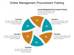Online management procurement training ppt powerpoint presentation ideas grid cpb