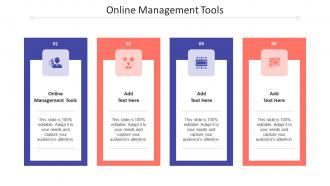 Online Management Tools Ppt Powerpoint Presentation Ideas Aids Cpb