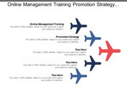 Online Management Training Promotion Strategy Marketing Skills Generate Sales