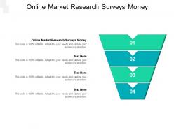 Online market research surveys money ppt powerpoint presentation layouts background images cpb