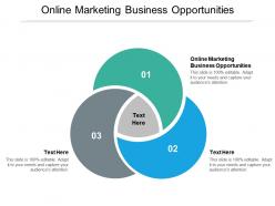 Online marketing business opportunities ppt powerpoint presentation infographics slide cpb