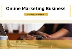 Online marketing business powerpoint presentation slides