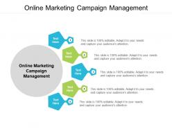 Online marketing campaign management ppt powerpoint presentation infographic template portrait cpb