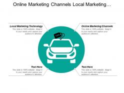 Online marketing channels local marketing technology advertising tool