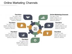 Online marketing channels ppt powerpoint presentation file gridlines cpb