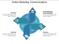 Online marketing communications ppt powerpoint presentation portfolio graphics cpb