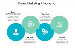 Online marketing infographic ppt powerpoint presentation gallery template cpb