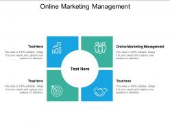 Online marketing management ppt powerpoint presentation slides inspiration cpb