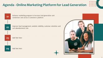 Online Marketing Platform For Lead Generation Powerpoint Presentation Slides Multipurpose Designed
