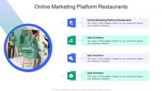 Online Marketing Platform Restaurants In Powerpoint And Google Slides Cpb