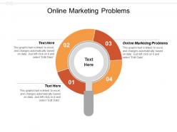 Online marketing problems ppt powerpoint presentation gallery clipart cpb