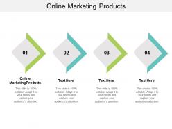 Online marketing products ppt powerpoint presentation gallery master slide cpb