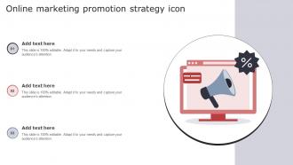 Online Marketing Promotion Strategy Icon