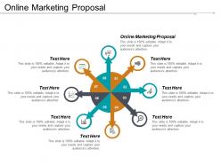 Online marketing proposal ppt powerpoint presentation gallery graphics cpb