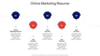 Online Marketing Resume In Powerpoint And Google Slides Cpb