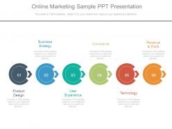 Online marketing sample ppt presentation