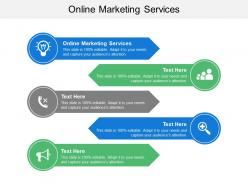 Online marketing services ppt powerpoint presentation file display cpb