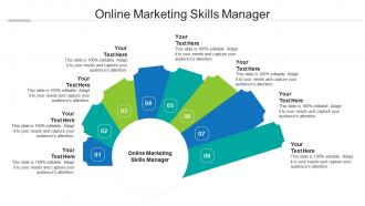 Online marketing skills manager ppt powerpoint presentation portfolio portrait cpb