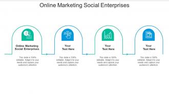 Online marketing social enterprises ppt powerpoint presentation pictures icon cpb