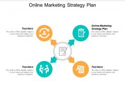 Online marketing strategy plan ppt powerpoint presentation inspiration example file cpb