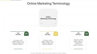Online Marketing Terminology In Powerpoint And Google Slides Cpb