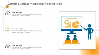 Online Marketing Training Powerpoint PPT Template Bundles Editable Attractive
