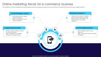 Online Marketing Trends For E Commerce Business