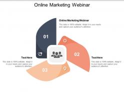Online marketing webinar ppt powerpoint presentation layouts guidelines cpb
