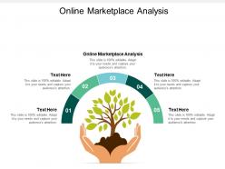 Online marketplace analysis ppt powerpoint presentation show mockup cpb