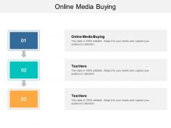 Online media buying ppt powerpoint presentation slides guide cpb